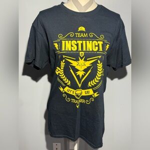 Team Instinct Black and Yellow T Shirt